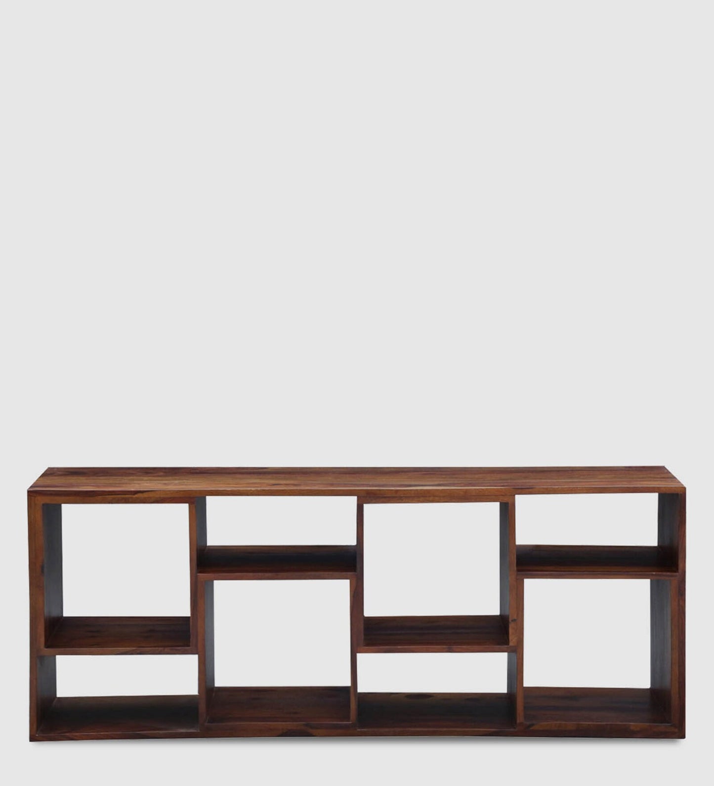 Segur Sheesham Wood TV Console In Provincial Teak Finish For TVs Up To 55"