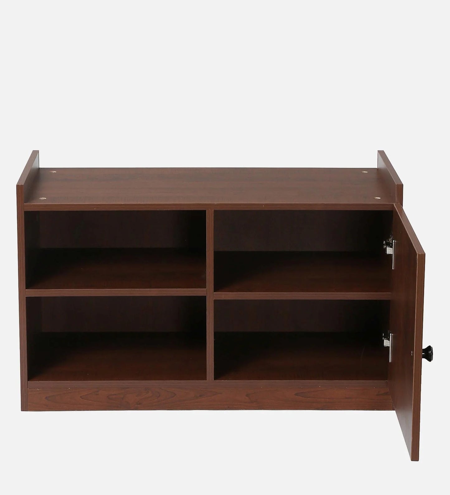 Takako Shoe Cabinet in Walnut Finish