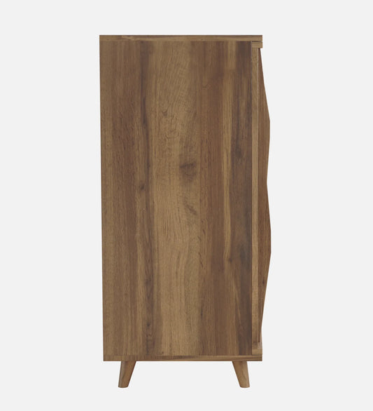 Wotan Shoe Cabinet in Natural Walnut Finish