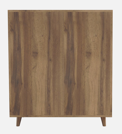 Wotan Shoe Cabinet in Natural Walnut Finish