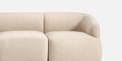 Zen Living Rhs Sectional Sofa (3 + Lounger) In Beige Color
